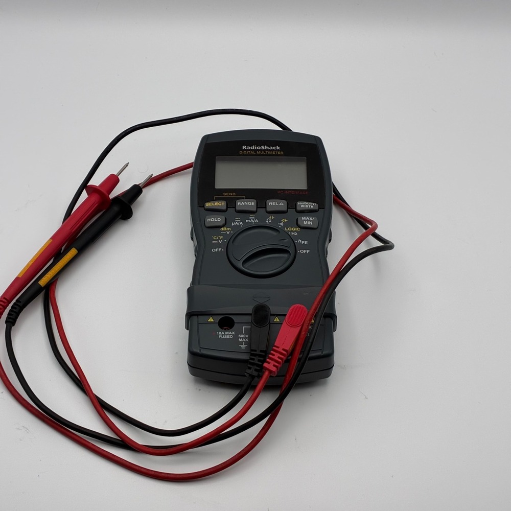 RadioShack Digital Multimeter Unisex OS Gray 46-Range PC Interface 22-811 Parts